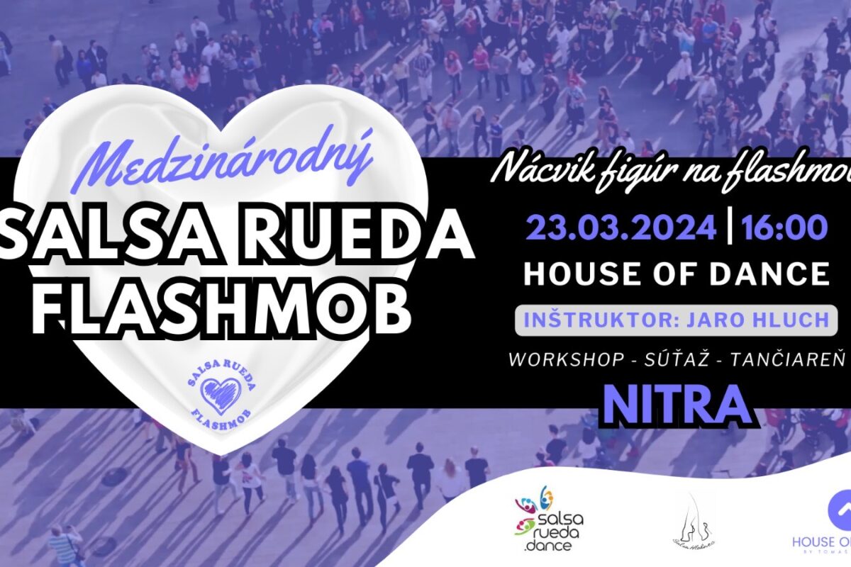 SALSA Rueda Flashmob - tanečná škola house of dance